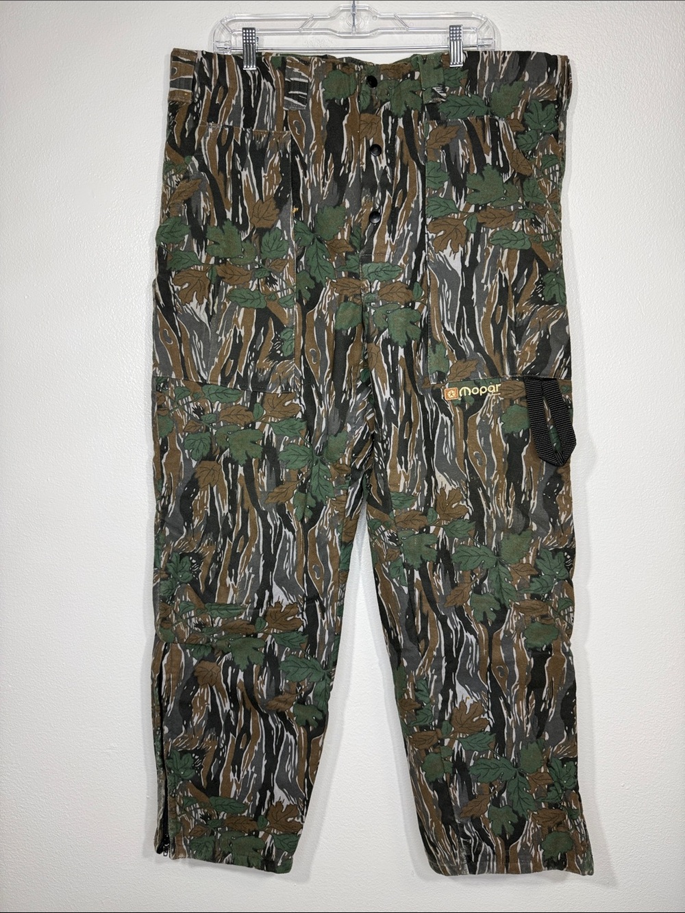 Men's flannel insulated Camo Utility Pants - 42x31